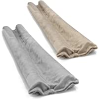 Los mejores  - com-four® 2X Tope de Tiro de Puerta - Sello de Puerta de Microfibra - Tope de Tiro con Sello Doble - Protección contra…